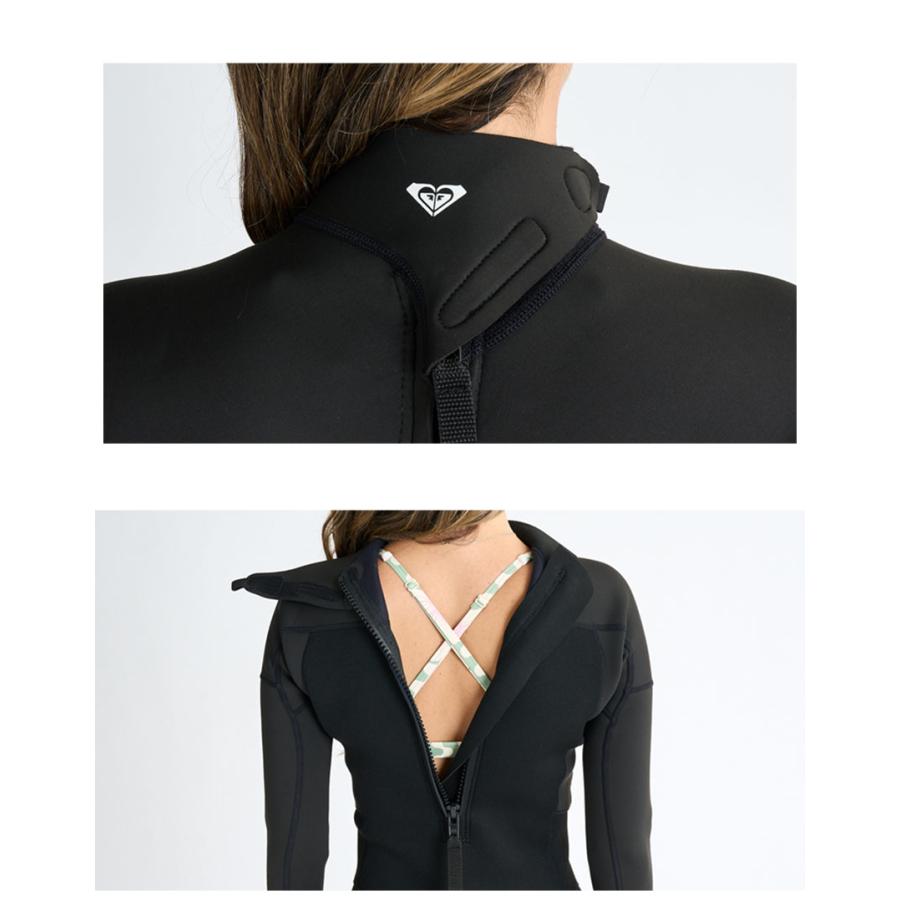 ロキシー ROXY レディース ラバー＋ジャージ タッパー パンツ ブラック