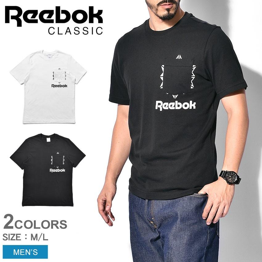 （半額以下） （メール便可）REEBOK CLASSIC リーボック メンズ クラシック Tシャツ CL F ポケット Tシャツ 冬｜z-craft