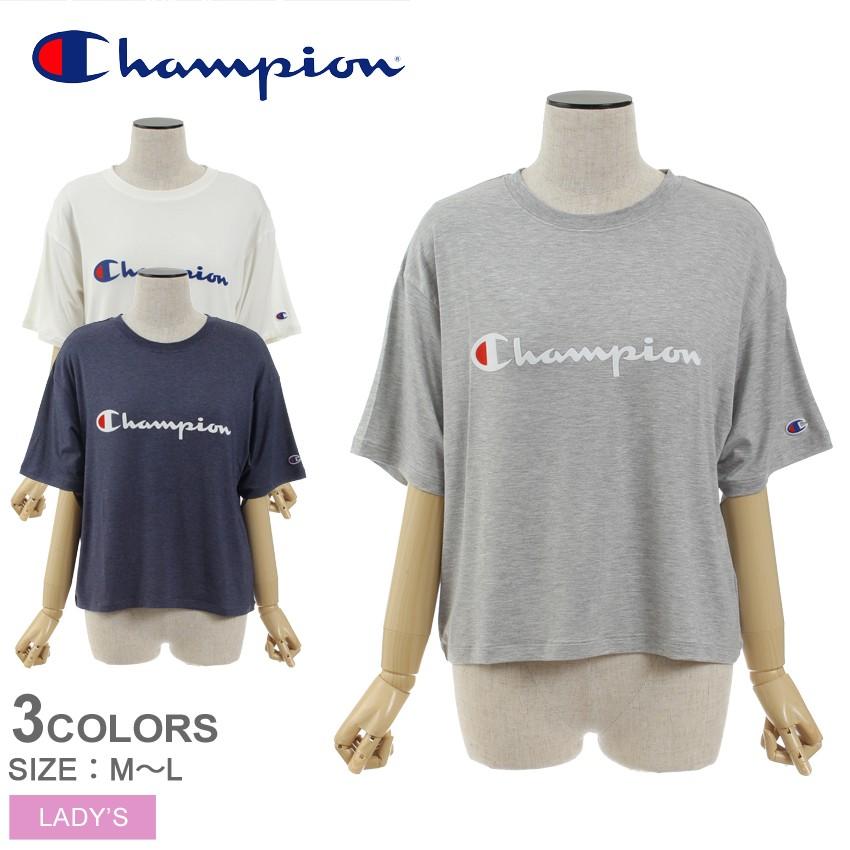 以上off メール便可 チャンピオン 半袖tシャツ レディース Cw Ps313 Champion ブランド ロゴ プリント 白 カットソー 2433 0298 スニーカー ブーツならz Craft 通販 Yahoo ショッピング