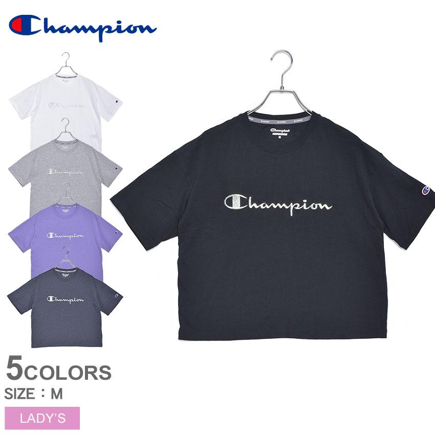 30 以上off メール便可 チャンピオン 半袖tシャツ レディース スポーツ Tシャツ Champion Cw Rs302 ホワイト 黒 2433 0330 スニーカー ブーツならz Craft 通販 Yahoo ショッピング