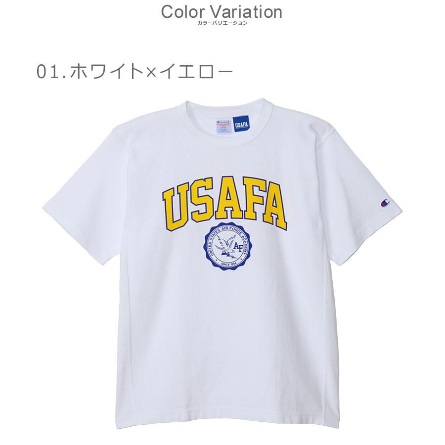 チャンピオン 半袖Tシャツ メンズ リバースウィーブ ショートスリーブTシャツ CHAMPION C3-Z314 ブラック 黒 ホワイト 白 半袖｜z-craft｜04