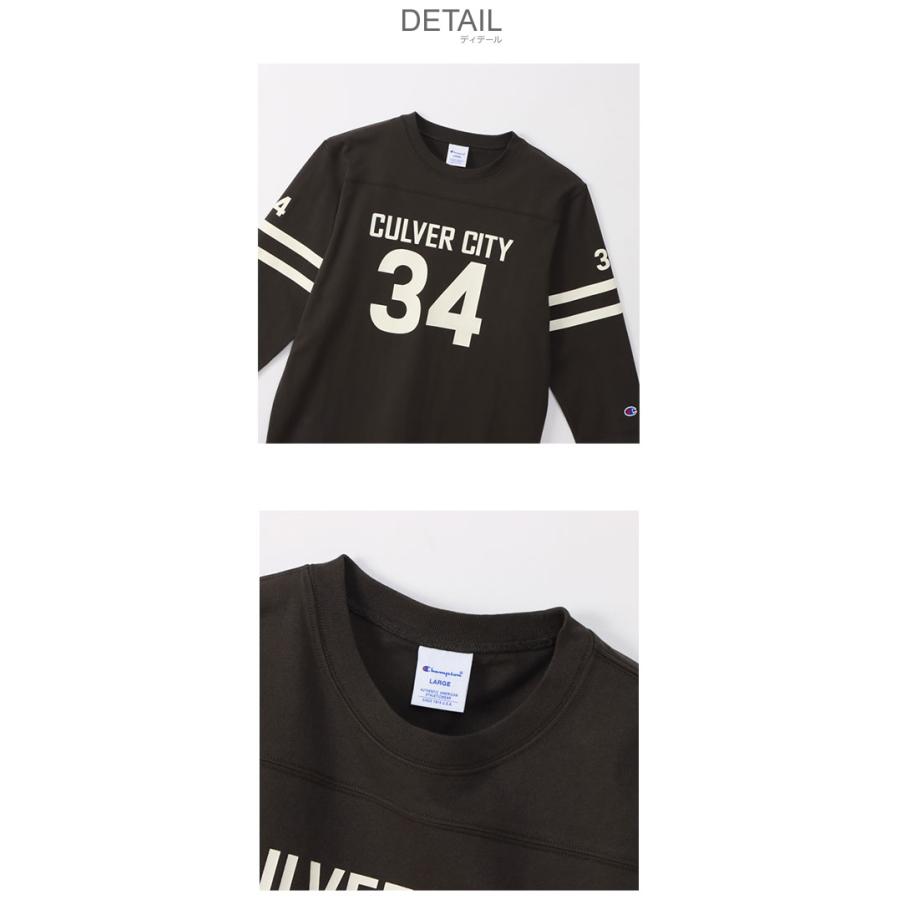 Champion（チャンピオン） Tシャツ メンズ 3／4 スリーブフットボールT