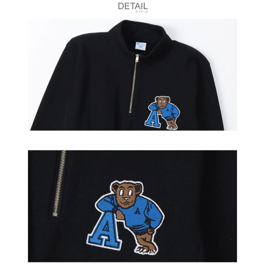Champion（チャンピオン） ハーフジップスウェット メンズ リバース