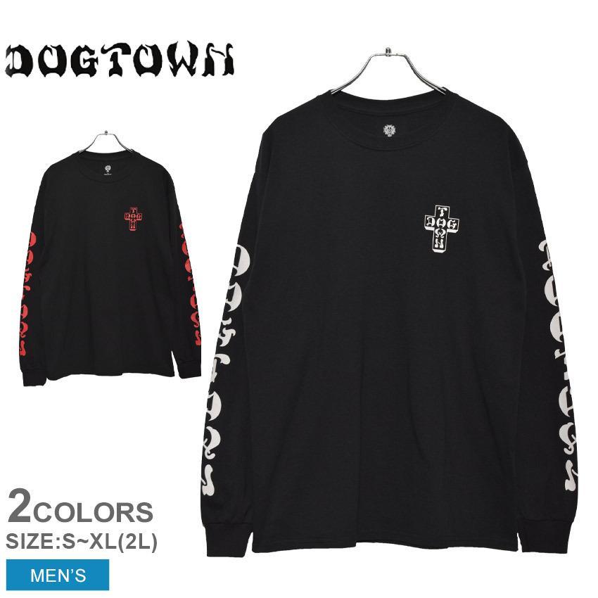 ドッグ タウン 長袖シャツ メンズ クロス スリーブ ロングTシャツ DOG 