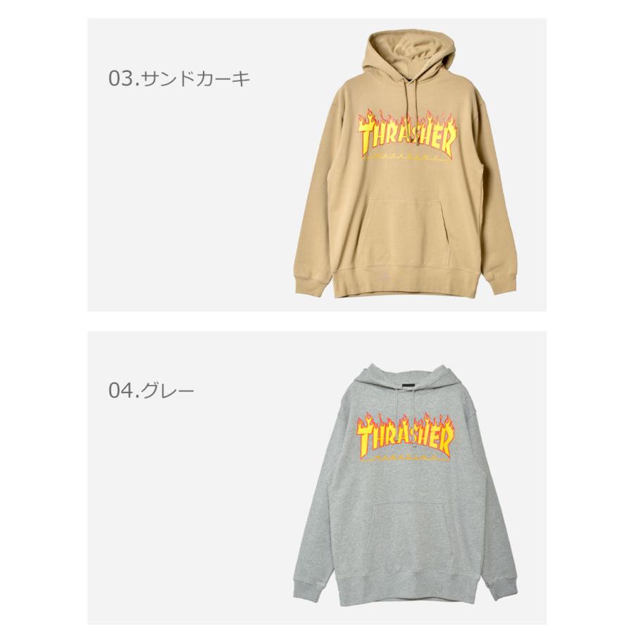THRASHER（スラッシャー） パーカー メンズ FLAME フーディー