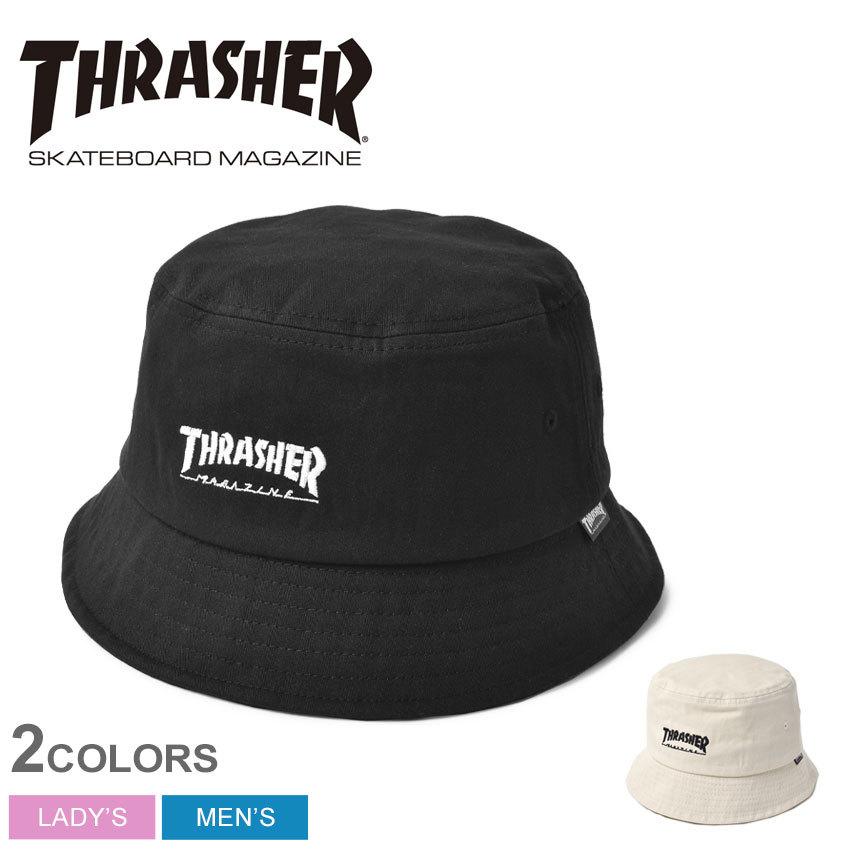 スラッシャー 帽子 メンズ レディース Mag Logo ヘリンボーンツイル バケットハット Thrasher th H51 ブラック 黒 ベージュ 2437 0023 マスク スニーカーならz Craft 通販 Yahoo ショッピング