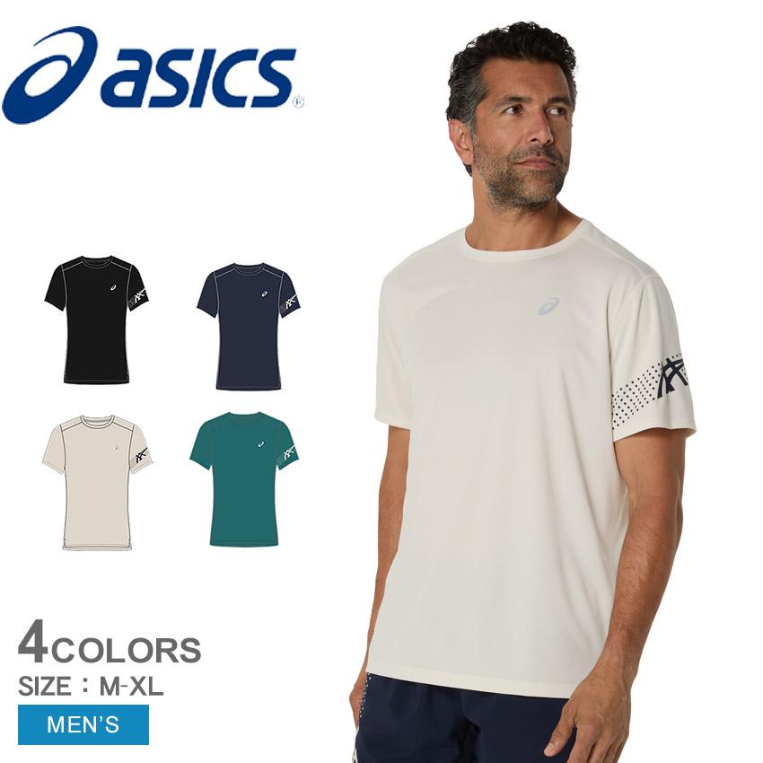 ASICS（アシックス） 半袖Tシャツ メンズ ICONランニングハンソデ