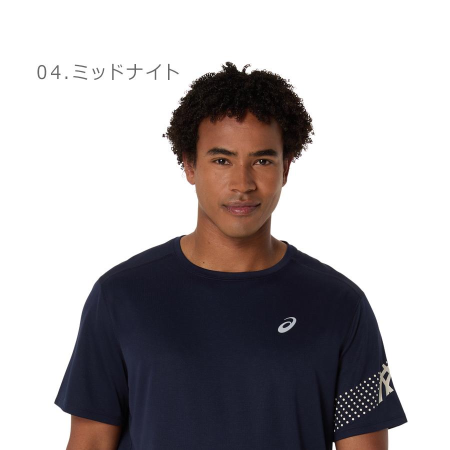 ASICS（アシックス） 半袖Tシャツ メンズ ICONランニングハンソデ