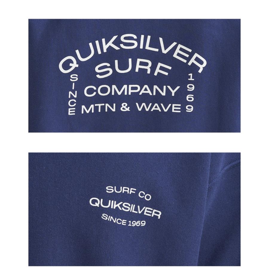 クイックシルバー スウェット メンズ SURF LOCK UP CREW SWEAT QUIKSILVER QPO234063 グレー グリーン 緑 ネイビー 紺 ブラック 父の日｜z-craft｜12