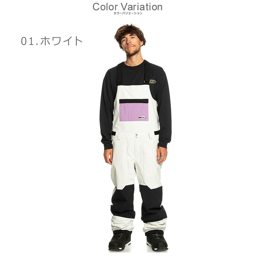 クイックシルバー パンツ メンズ レディース FLY HIGH BIB QUIKSILVER EQYTP03207 ブラック 黒 カーキ スノーボードウェア 無地｜z-craft｜04