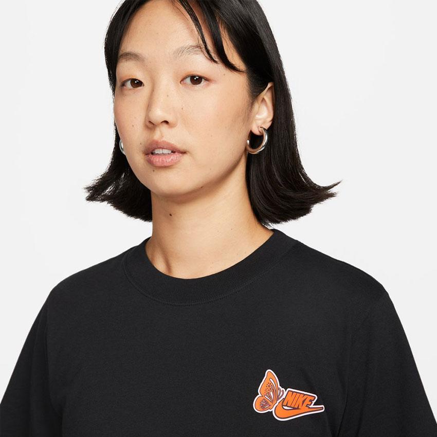 90s　old NIKE　鬼フェード　刺繍ロゴ　Tシャツ　スケーター　炭黒　肉厚 90s old NIKE 鬼フェード 刺繍ロゴ Tシャツ スケーター 炭黒 肉厚