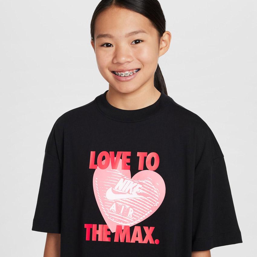 NIKE（ナイキ） 半袖Tシャツ キッズ YTH ガールズ NSW ハート S／S T