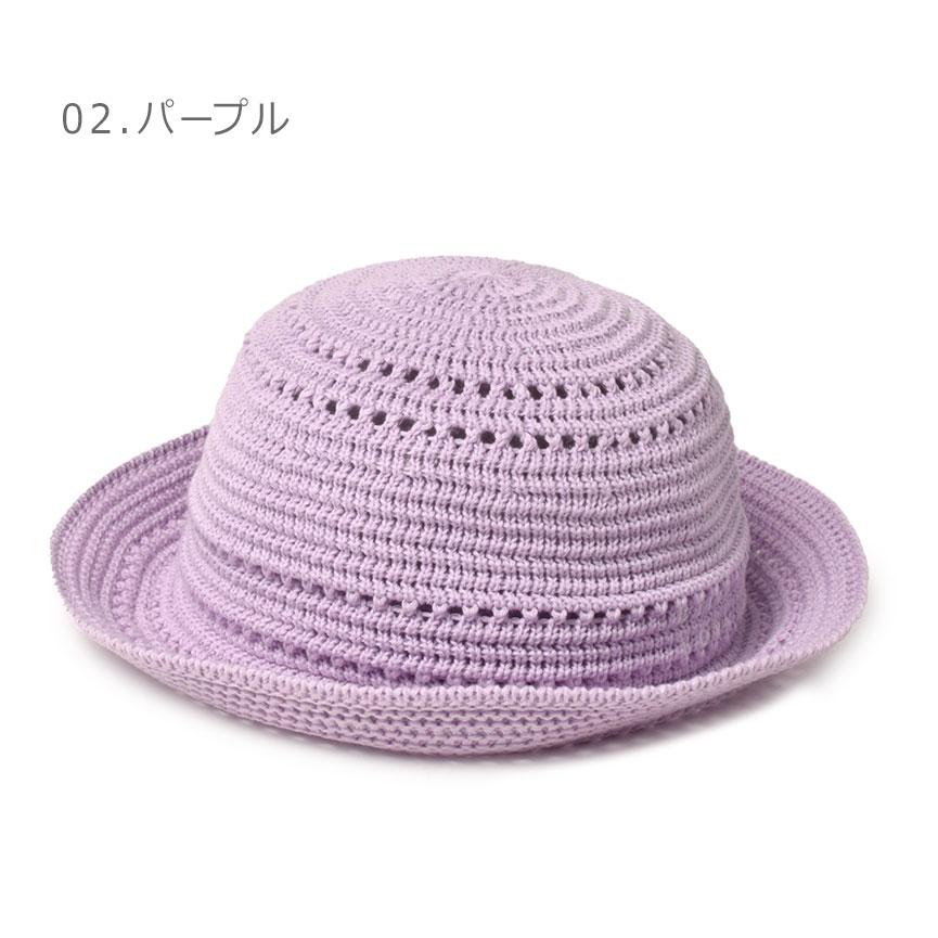 ビラボン 帽子 レディース CROCHE HAT BILLABONG BE013917 ブラック 黒 ホワイト 白 帽子 バケハ クロッシェ クロシェ レトロ 紫｜z-craft｜07