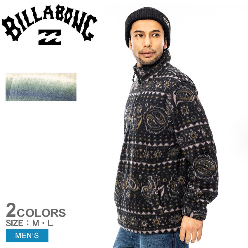 BILLABONG ボアジャケット プルオーバー パーカー ハーフジップ S 