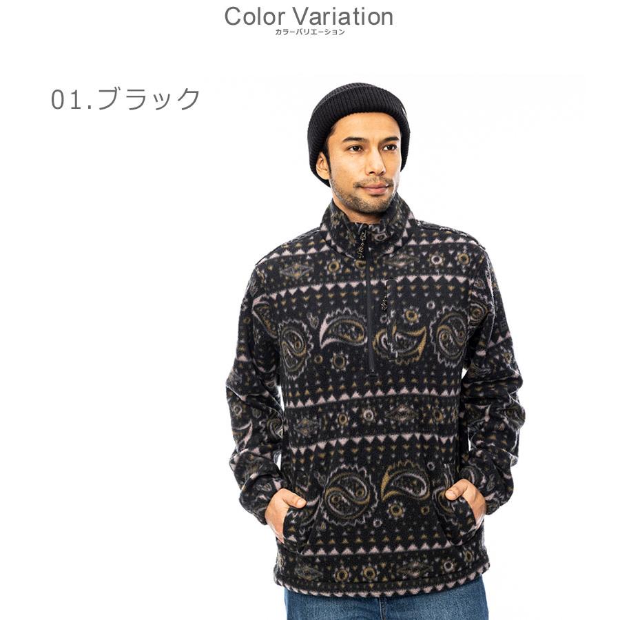 BILLABONG ビラボン ハーフジップ フリースブルゾン ベージュ Lサイズ 