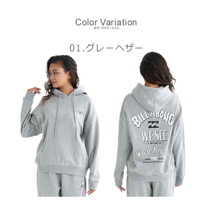 BILLABONG（ビラボン） プルオーバーパーカー レディース MESSAGE ARCH