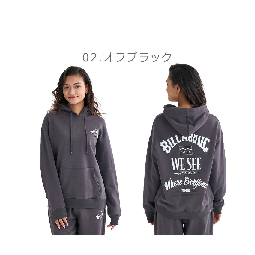 BILLABONG（ビラボン） プルオーバーパーカー レディース MESSAGE ARCH