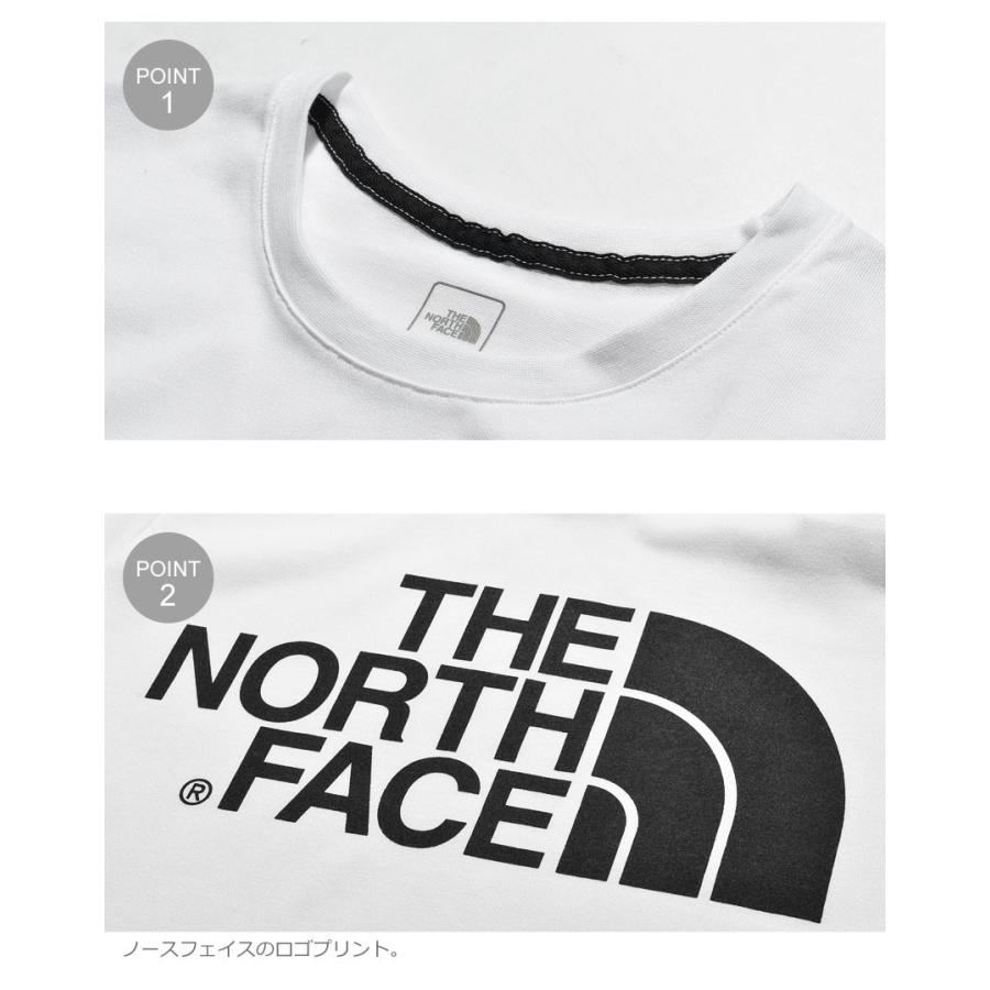 （メール便可）THENORTHFACE ザノースフェイス Tシャツ ショートスリーブ シンプルロゴティー NTW31849 レディース｜z-craft｜07