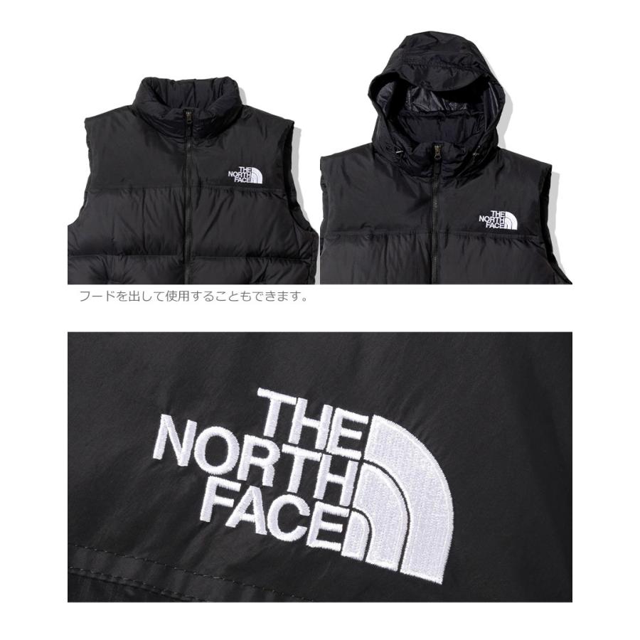 送料無料 ザ ノースフェイス ベスト メンズ NUPTSE VEST THE NORTH FACE ND92232 グレー イエロー ブラック 黒 ブラウン カジュアル 黒｜z-craft｜11