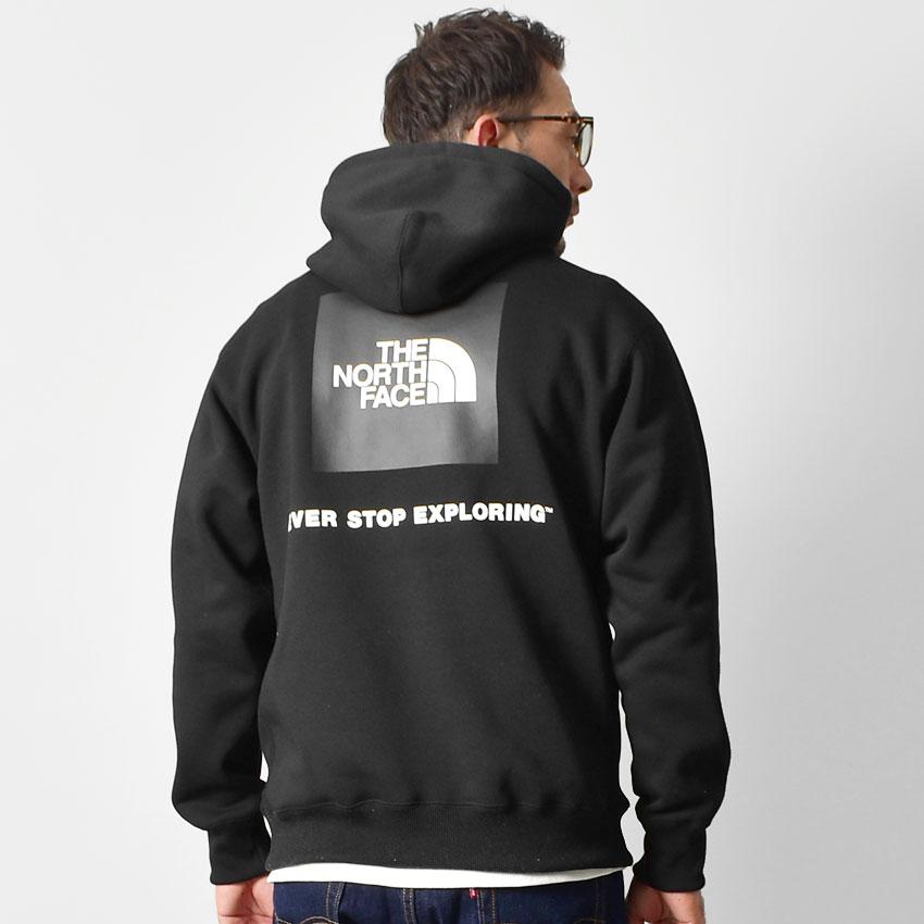 オールノット ザ ノースフェイス パーカー メンズ バックスクエアロゴ