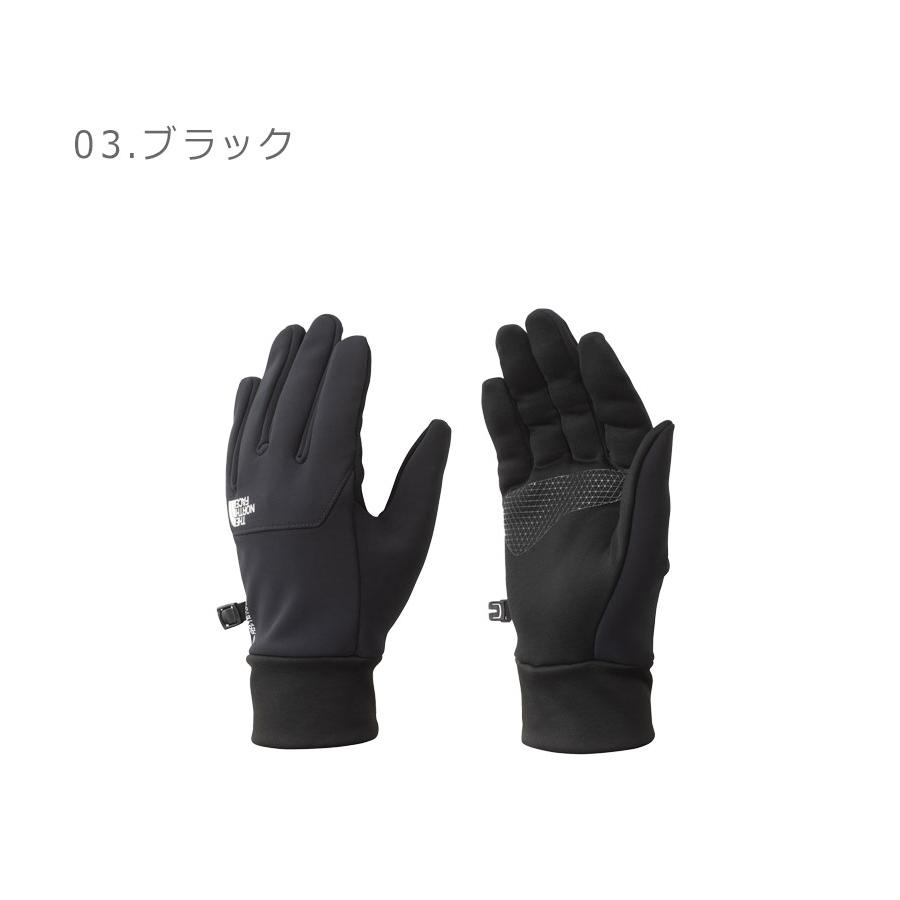 ザ ノースフェイス 手袋 メンズ レディース ウインドストッパーイーチップグローブ THE NORTH FACE NN62309 ブラック 黒 紺 茶｜z-craft｜08