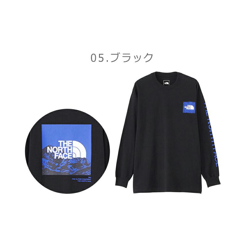 SALE ザ ノースフェイス 長袖Tシャツ メンズ ロングスリーブスリーブグラフィックティー THE NORTH FACE NT32438 黒 ブラック 白 長袖｜z-craft｜09