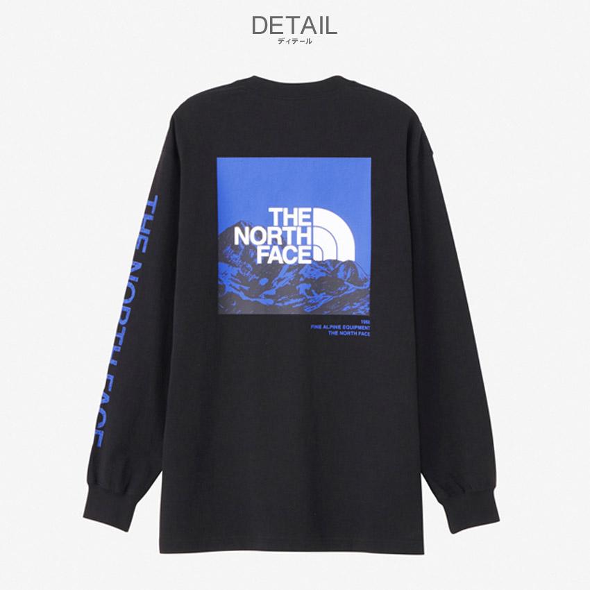 SALE ザ ノースフェイス 長袖Tシャツ メンズ ロングスリーブスリーブグラフィックティー THE NORTH FACE NT32438 黒 ブラック 白 長袖｜z-craft｜10