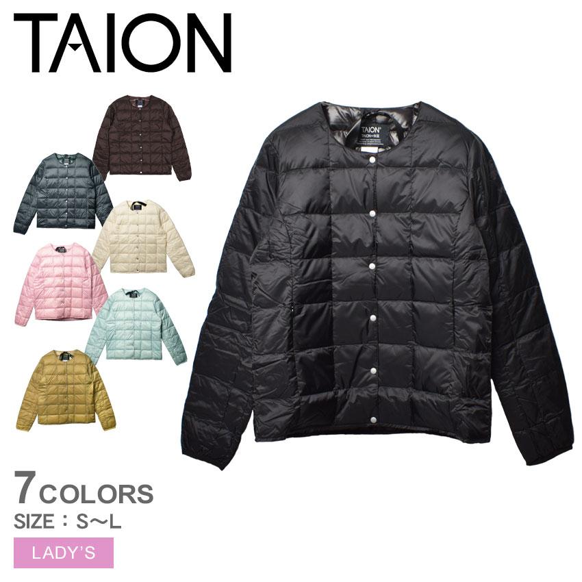 TAION SALE タイオン インナーダウン レディース クルーネック TAION SALE タイオン インナーダウン レディース クルーネック