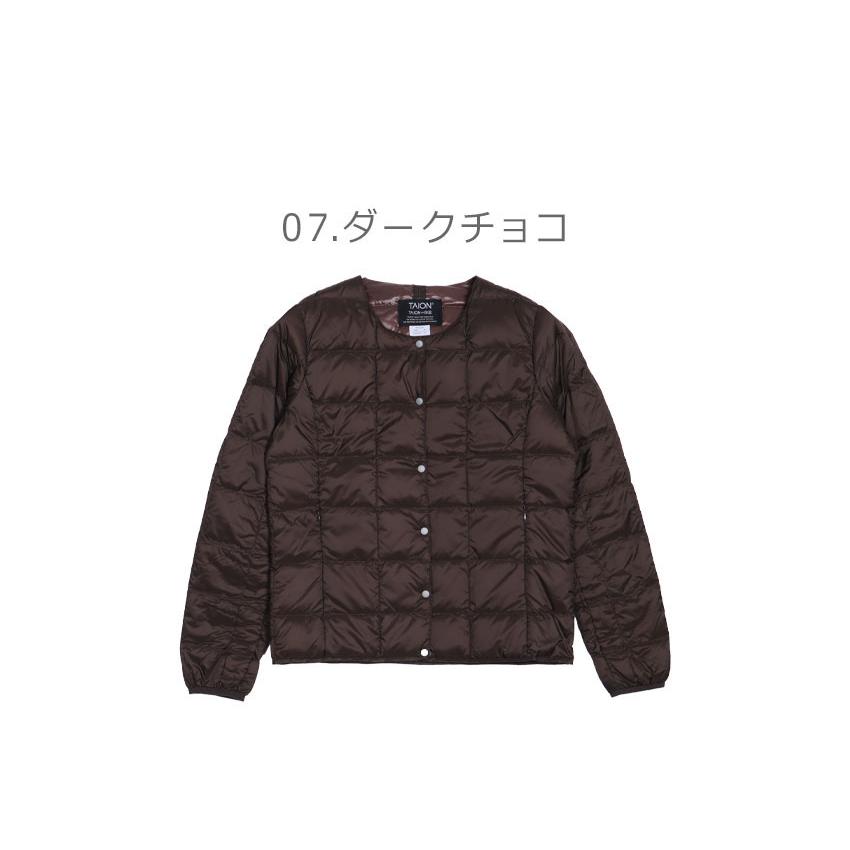 TAION SALE タイオン インナーダウン レディース クルーネック TAION SALE タイオン インナーダウン レディース クルーネック