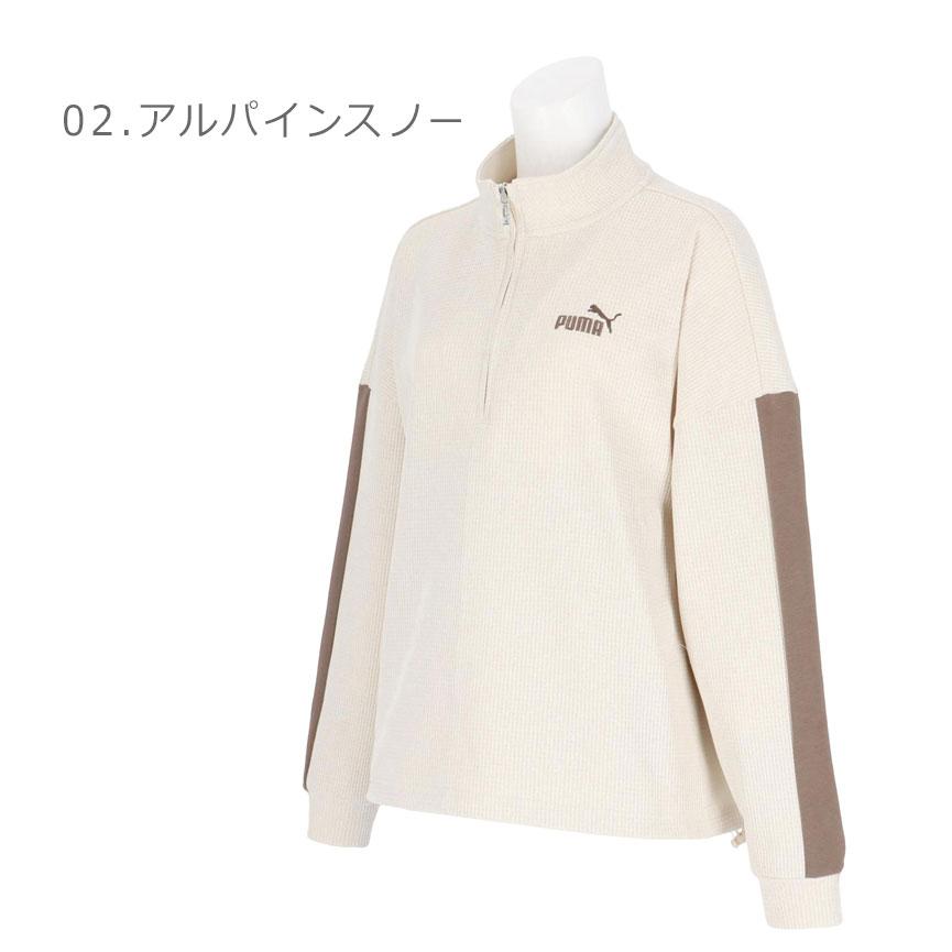 PUMA（プーマ） ハーフジップジャケット レディース CORE HERITAGE