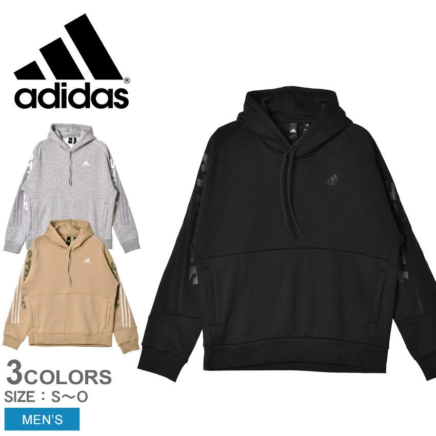 30 以上off アディダス パーカー メンズ スウェットパーカー Adidas Bn647 ブラック 黒 ベージュ グレー トップス スポーツ スウェット ロゴ 2457 0964 マスク スニーカーならz Craft 通販 Yahoo ショッピング