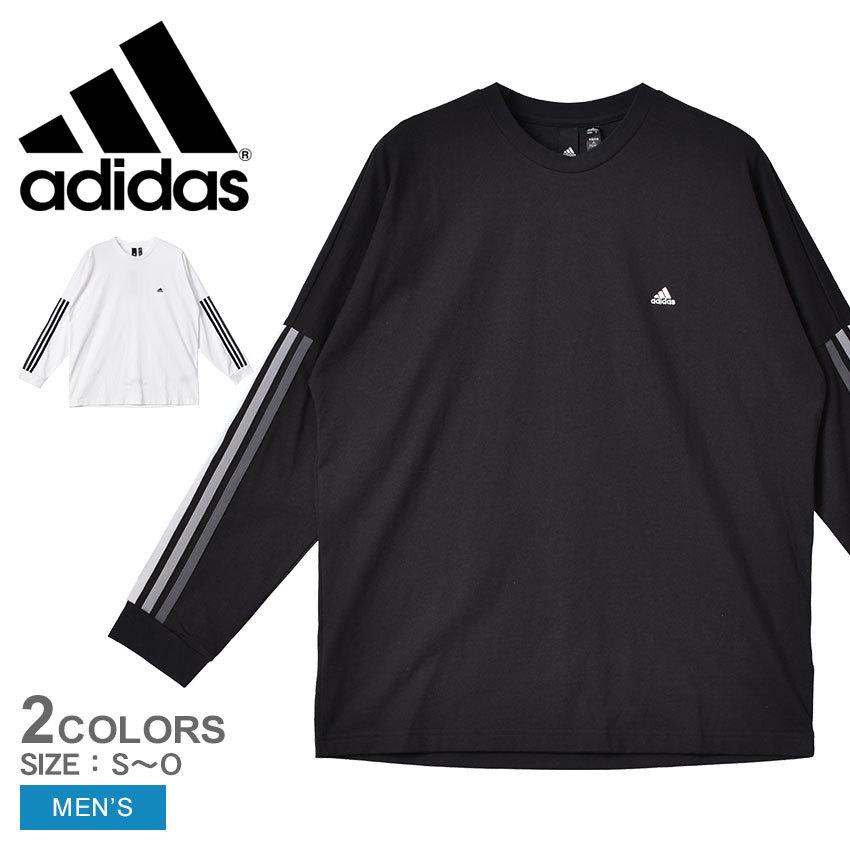 アディダス 長袖tシャツ メンズ シティロングスリーブ Tシャツ Adidas Ko407 ブラック 黒 ホワイト 白 トップス カットソー 長袖 2457 1007 マスク スニーカーならz Craft 通販 Yahoo ショッピング