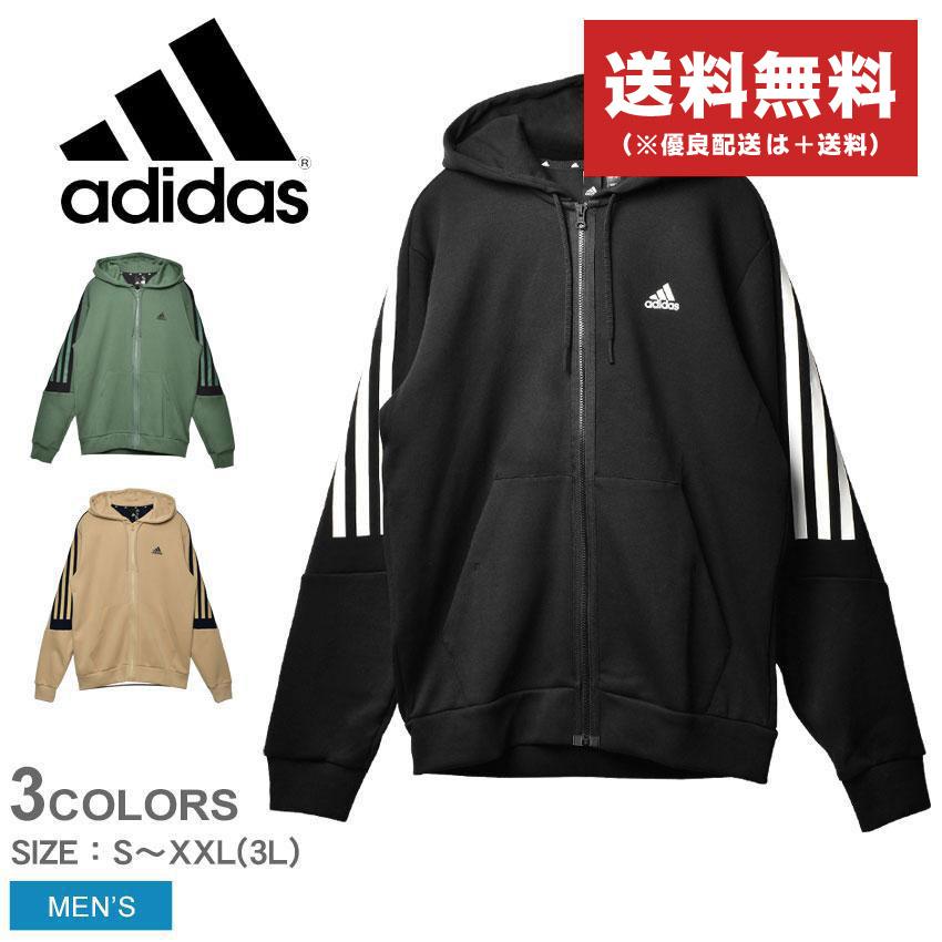 送料込☆Mサイズ☆アディダス 3ストライプス スリーブ フーディー 黒 adidas Originals アディダス オリジナルス メンズ パーカー 3 STRIPES