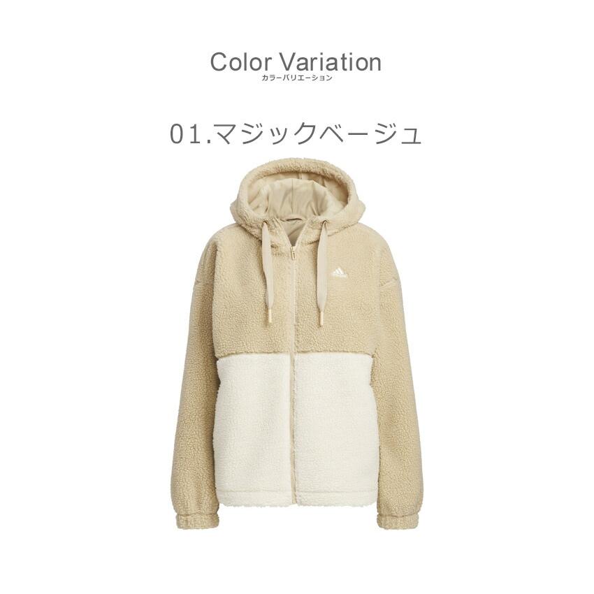 adidas アディダス フリースジャケット レディース BOA ルーズ adidas アディダス フリースジャケット レディース BOA ルーズ