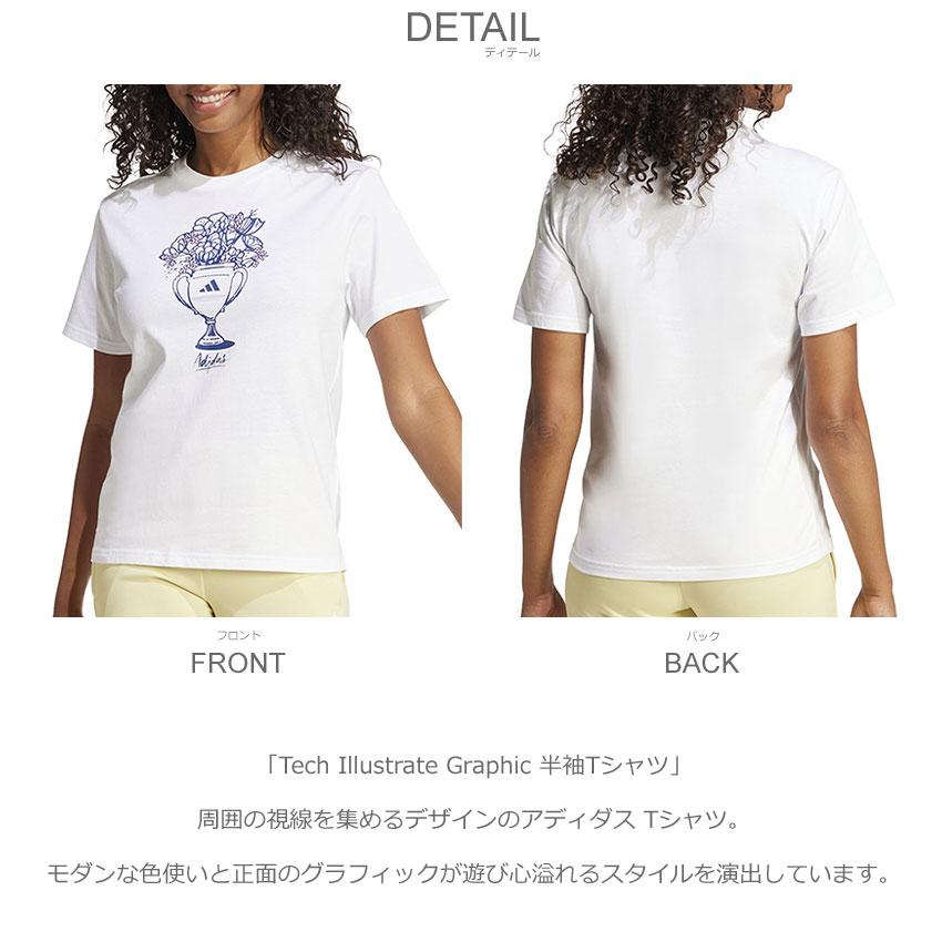 adidas（アディダス） 半袖Tシャツ レディース Tech Illustrate