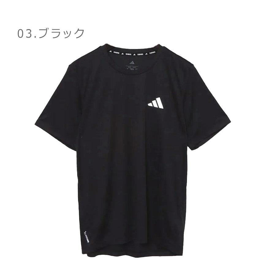 半袖　黒 adidas（アディダス） 半袖Tシャツ メンズ ADI365 ランニング