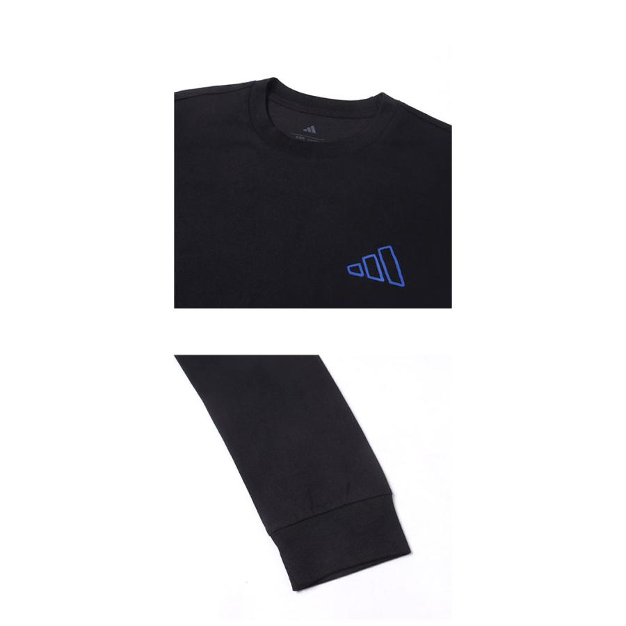 cole新品未使用　長袖Tシャツ 黒　白 adidas（アディダス） 長袖Tシャツ メンズ BOLD TSV 長袖 Tシャツ JP
