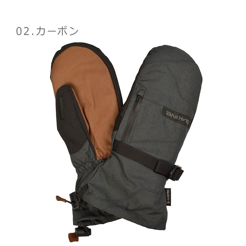 送料無料 ダカイン 雪用手袋 メンズ LEATHER TITAN GORE-TEX MITT DAKINE BC237726 ブラック 黒 グレー ブルー 青 スノーグローブ スキー｜z-craft｜06