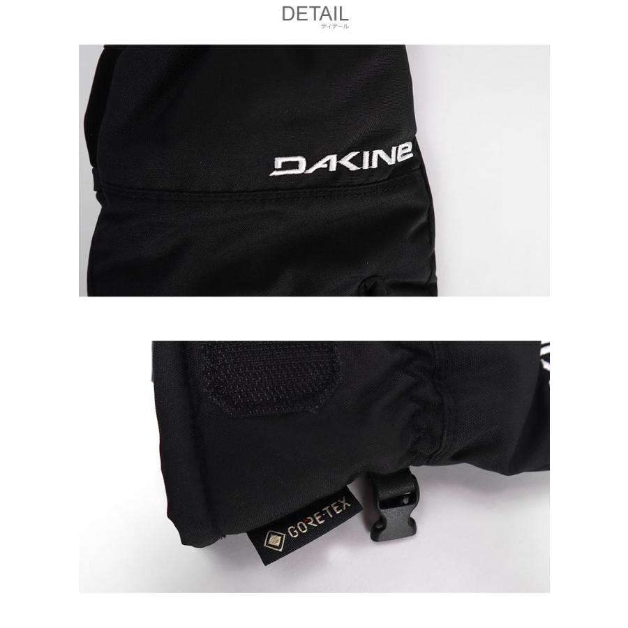 ジャンプスーツ　手袋　スノーブーツ3点セット DAKINE（ダカイン） 手袋 メンズ サターン DAKINE BD237-748 ブラック