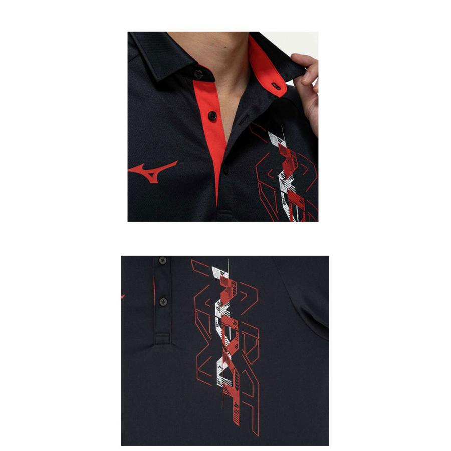 MIZUNO（ミズノ） トレーニングシャツ メンズ ポロシャツ MIZUNO