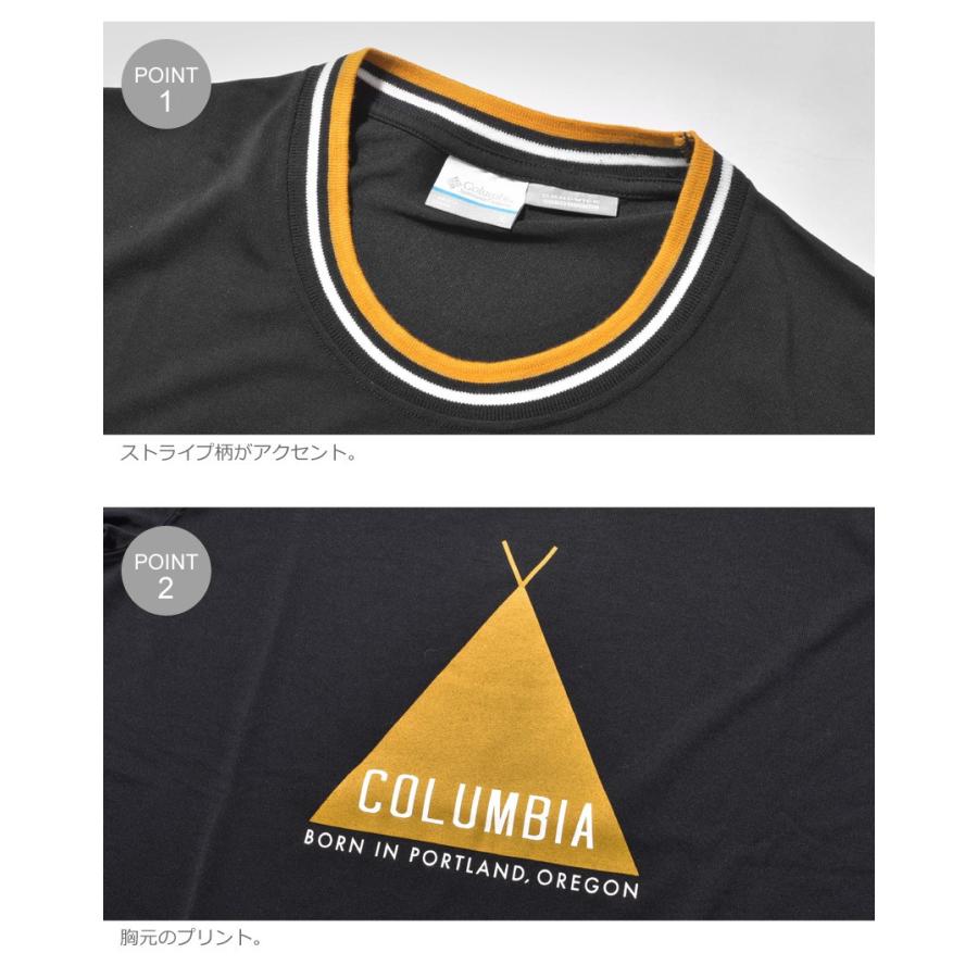 （メール便可）COLUMBIA コロンビア 半袖Tシャツ ナイオブララ パーク Tシャツ PM4467 メンズ｜z-craft｜06