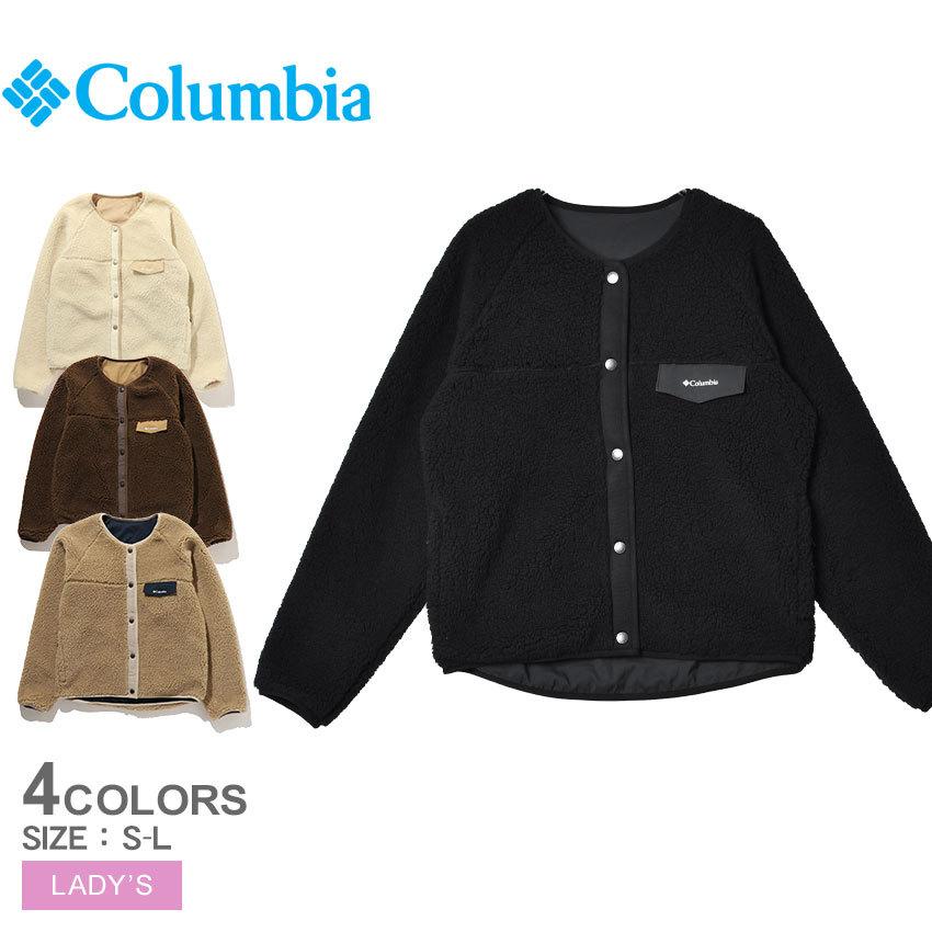 コロンビア アウター レディース シアトルマウンテンリバーシブルジャケット Columbia Pl0434 ホワイト 白 ブラック 黒 ベージュ 国内正規品