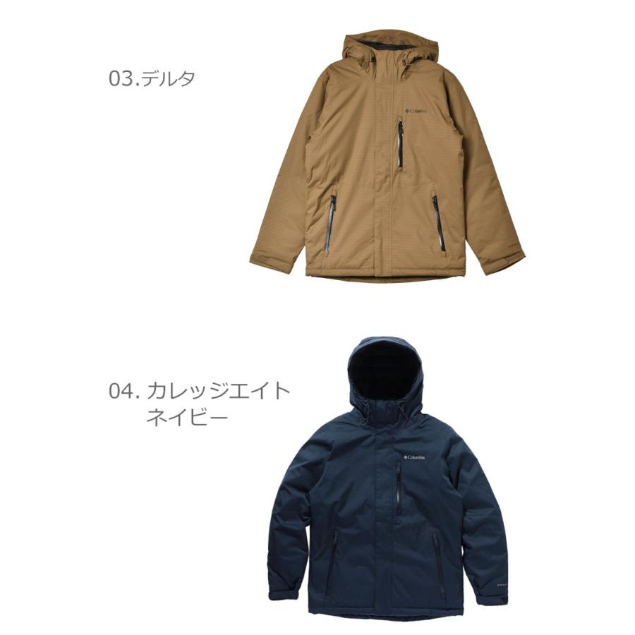 コロンビア アウター メンズ オーク ハーバー インシュレイテッド ジャケット COLUMBIA WE6764 ブラック 黒 カーキ ベージュ 雪｜z-craft｜09