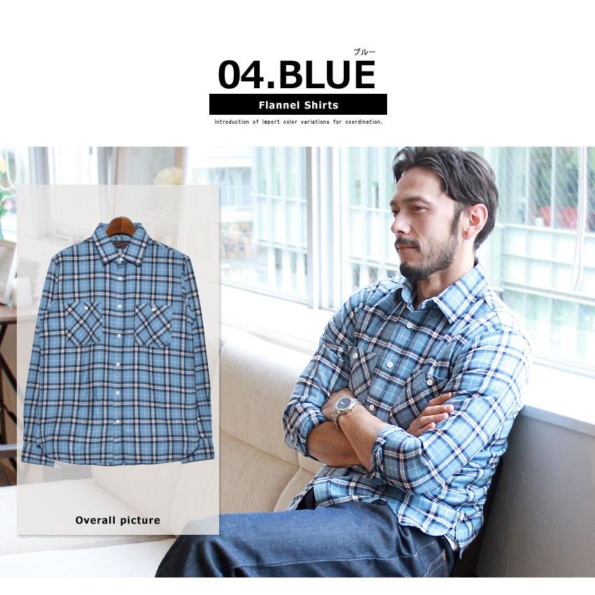 In'crewsive（インクルーシブ） ネルシャツ メンズ フランネルシャツ