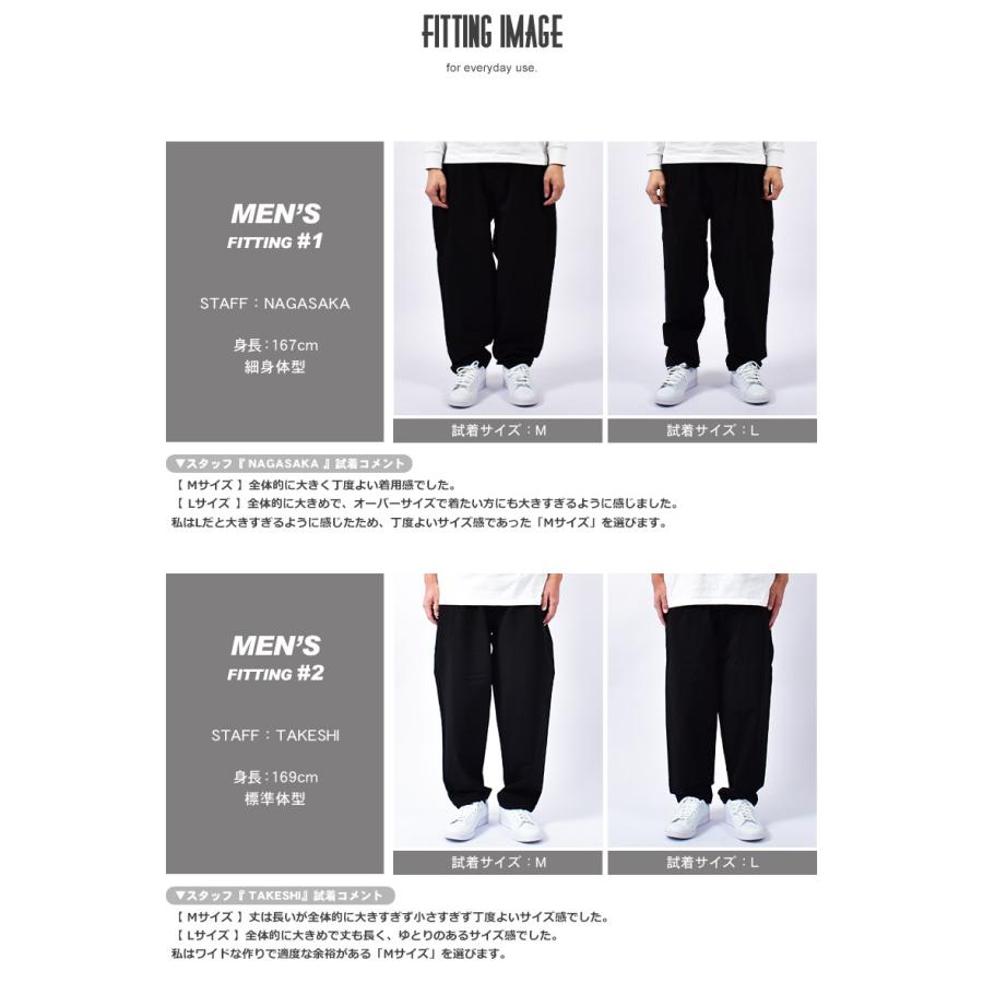 ワイドパンツ メンズ 男性 ストレッチナイロン IN-3104F  ネイビー カーキ インクルーシブ 春コーデ | In'crewsive | 11