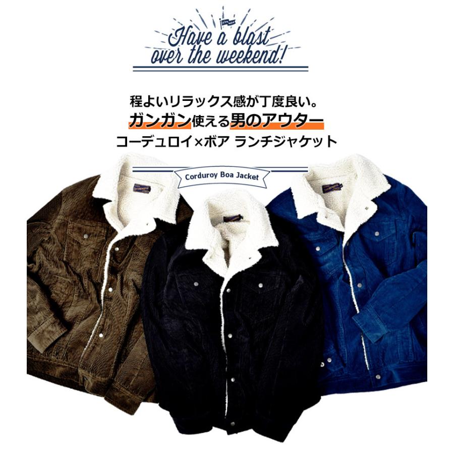 美品　ノンネイティブ　ランチコート L〜XL ボア z-craft_2490-0757