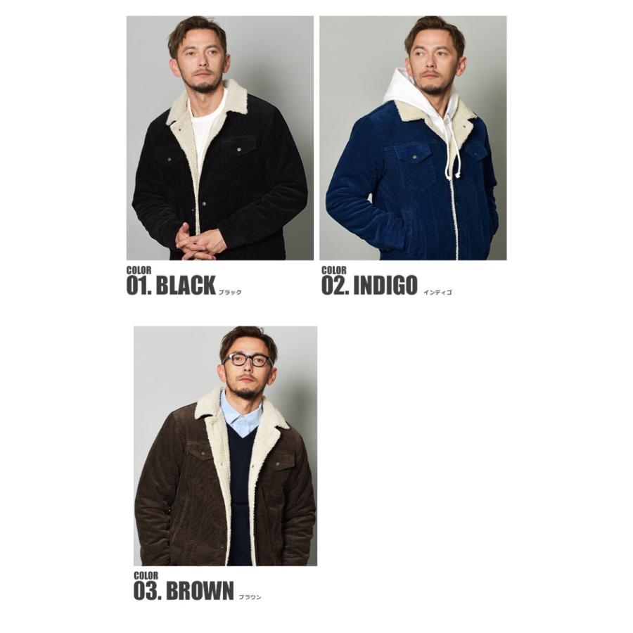 ジャケット メンズ ボア ランチジャケット In’crewsive インクルーシブ カーキ ブラウン ボアジャケット 春コーデ | In'crewsive | 15