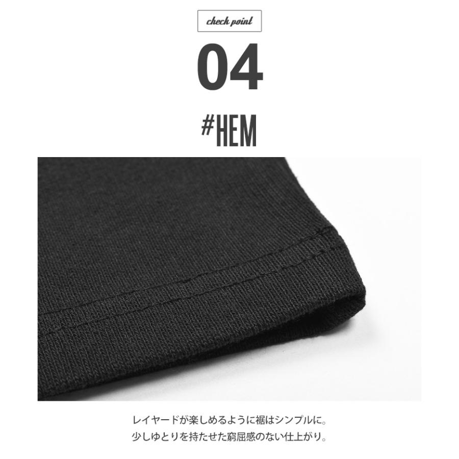 インクルーシブ 長袖Ｔシャツ メンズ オープンエンド ボートネック ロングスリーブ Ｔシャツ In’crewsive IN-1209F IN-1210F 黒 爆買 | In'crewsive | 26