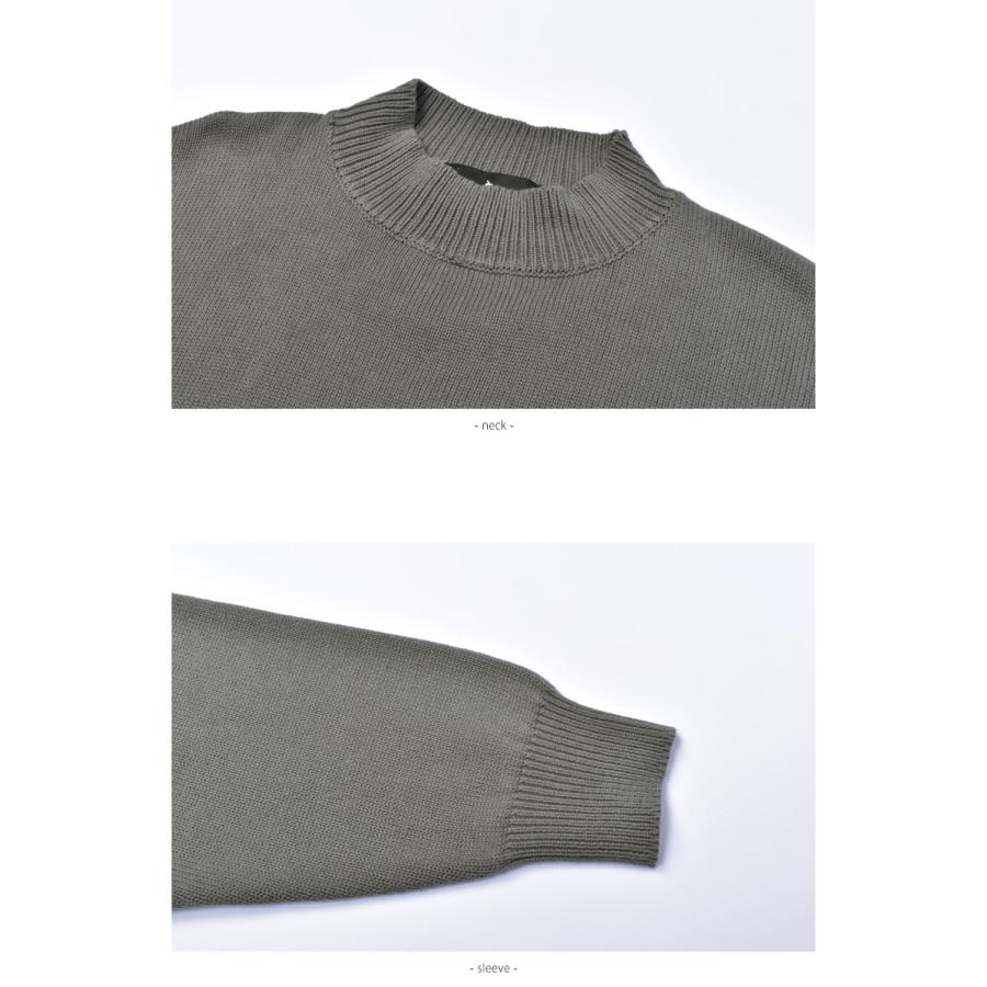 In'crewsive SALE セーター メンズ オーバーサイズ モックネック In'crewsive SALE セーター メンズ オーバーサイズ モックネック
