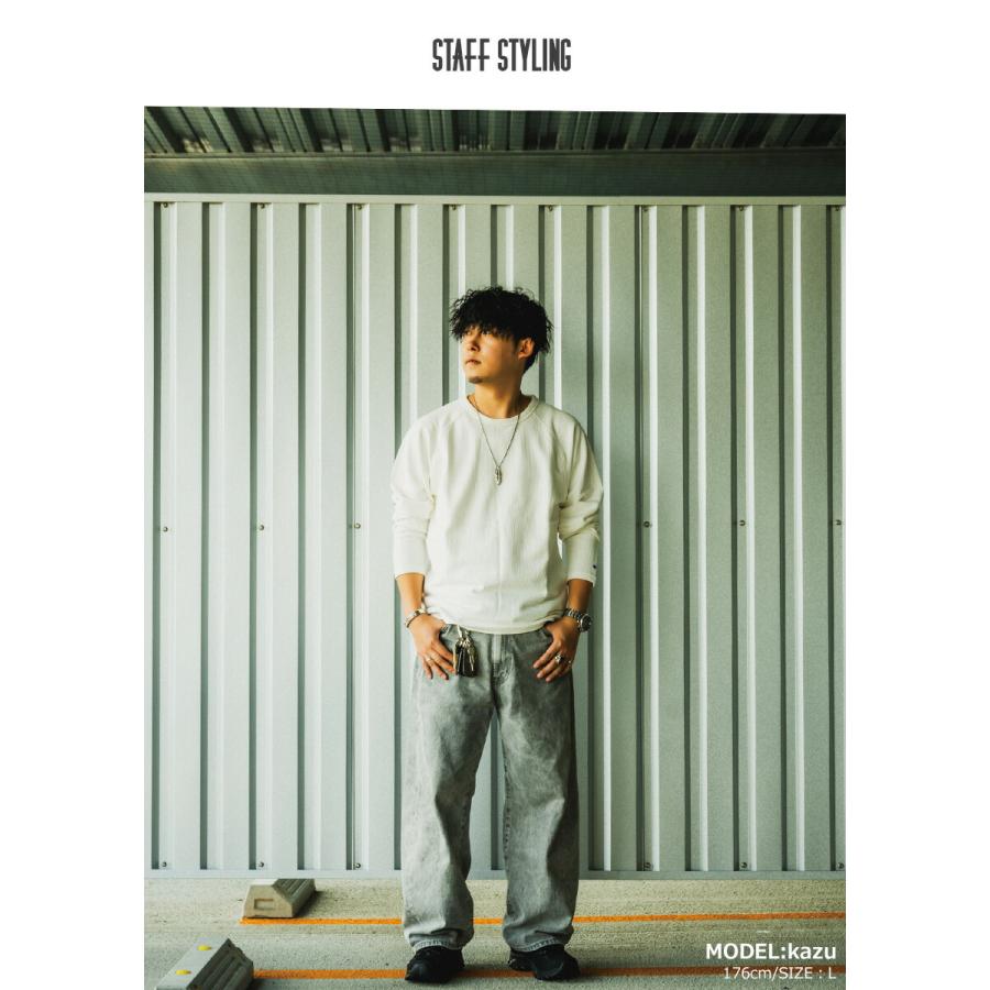 In'crewsive（インクルーシブ） 長袖Tシャツ メンズ ウェルト ステッチ